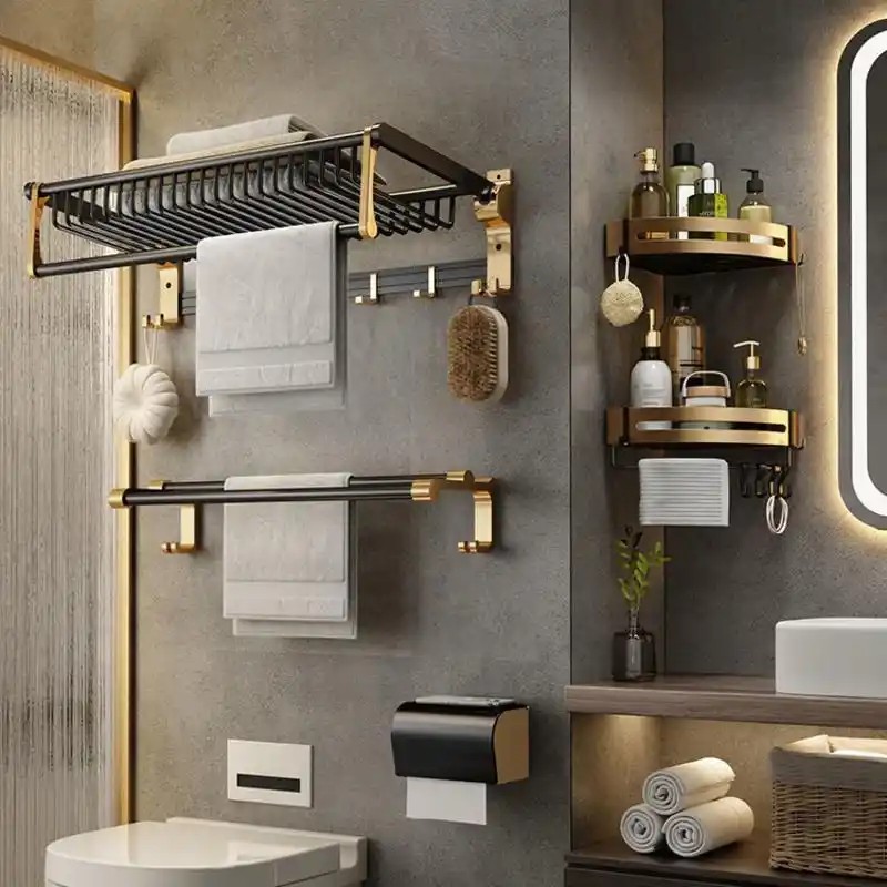 别小瞧这德国精工GKKBO置物架，它能让卫生间整洁到“发光”